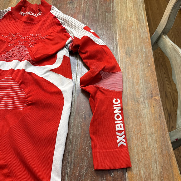 X Bionic Patriot 4.0 Switzerland Red White Base Layer XXL - Picture 5 of 11